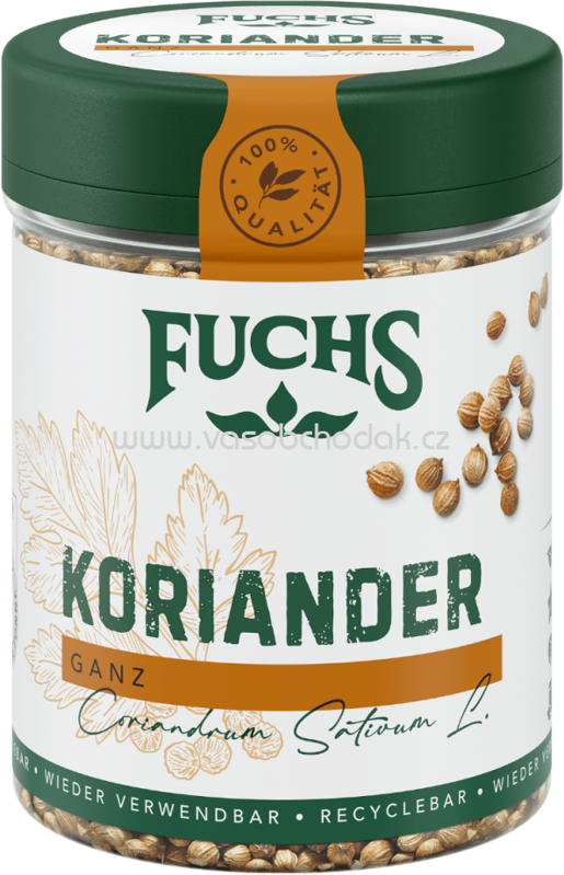 Fuchs Koriander, ganz, 40g