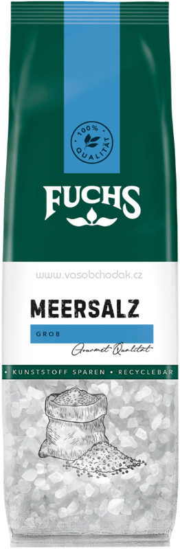 Fuchs Meersalz grob, Beutel, 130g