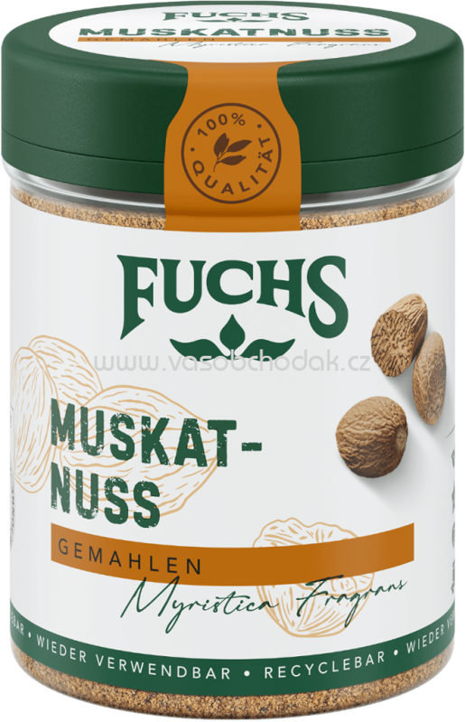 Fuchs Muskatnuss, gemahlen, 50g