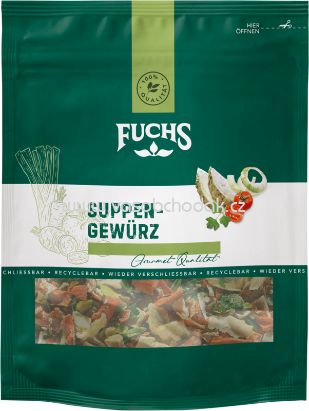 Fuchs Suppengewürz, gefriergetrocknet, 30g