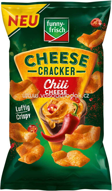 Funny-frisch Cheese Cracker Chili Cheese, 100g