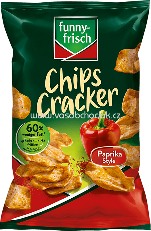Funny-frisch Chips Cracker Paprika, 90g