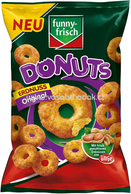 Funny-frisch Donuts Erdnuss Original, 110g