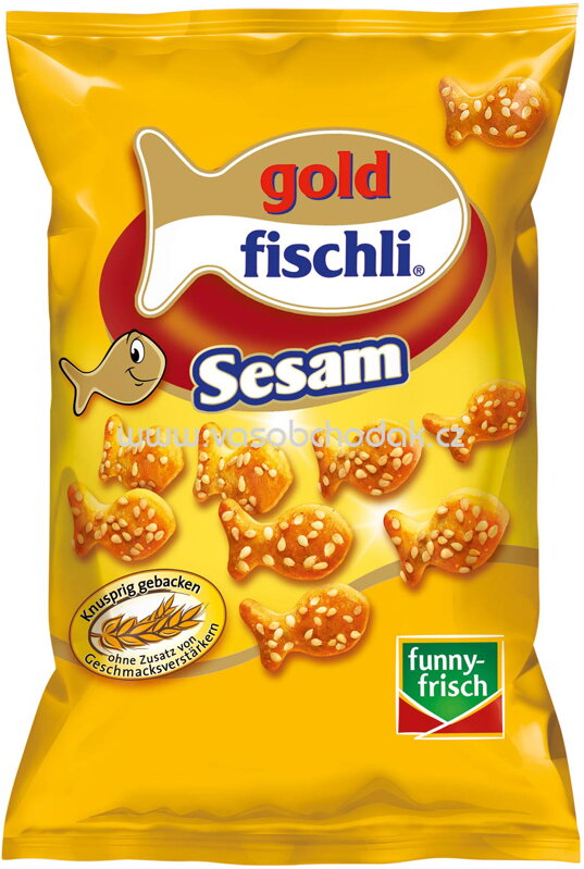 Funny-frisch Goldfischli Sezam, 100g Funny-frisch Goldfischli Sezam, 100g