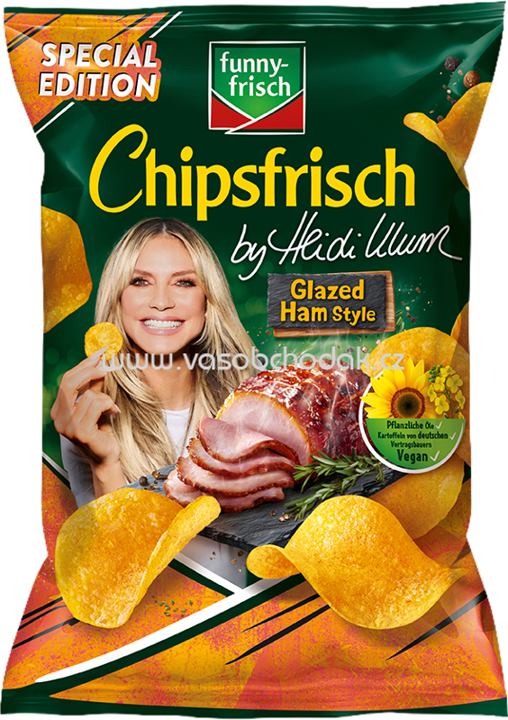Funny-frisch Chipsfrisch Glazed Ham Style Style, 130g