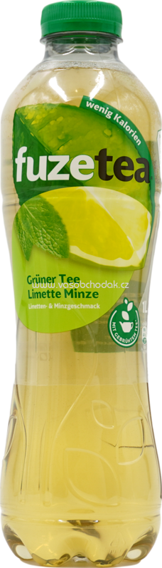 Fuze Tea Grüner Tee Limette Minze, 1l