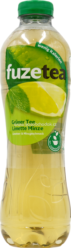 Fuze Tea Grüner Tee Limette Minze, 1l Fuze Tea Grüner Tee Limette Minze, 1l