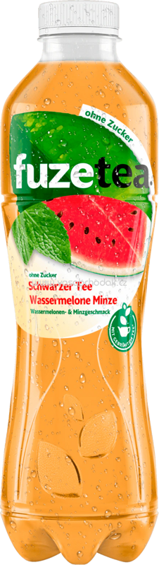 Fuze Tea Schwarzer Tee Wassermelone Minze, 1l Fuze Tea Schwarzer Tee Wassermelone Minze, 1l