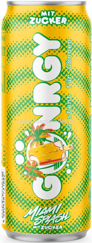 Gönrgy Miami Splash mit Zucker, 500 ml