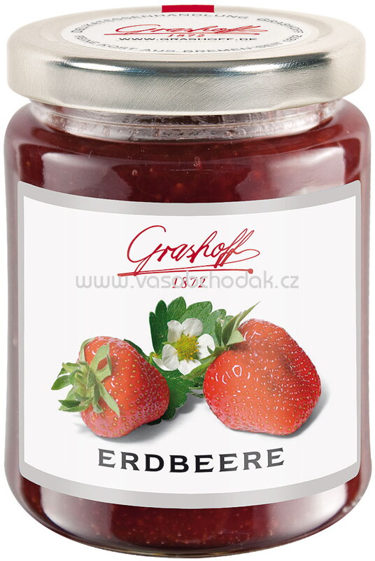 Grashoff Konfitüre Erdbeere, 250g