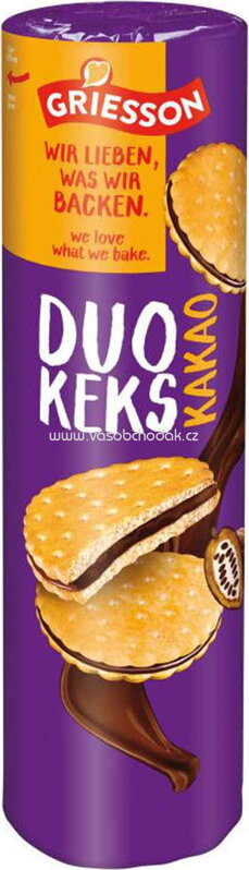 Griesson Duo Keks Kakao, 500g Griesson Duo Keks Kakao, 500g