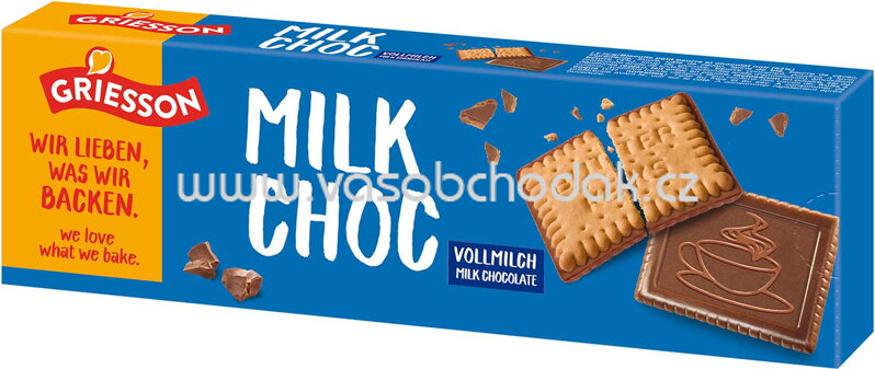 Griesson Milk Choc Vollmilch, 125g Griesson Milk Choc Vollmilch, 125g