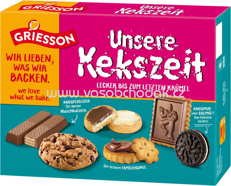 Griesson Unsere Kekszeit, 397g Griesson Unsere Kekszeit, 397g