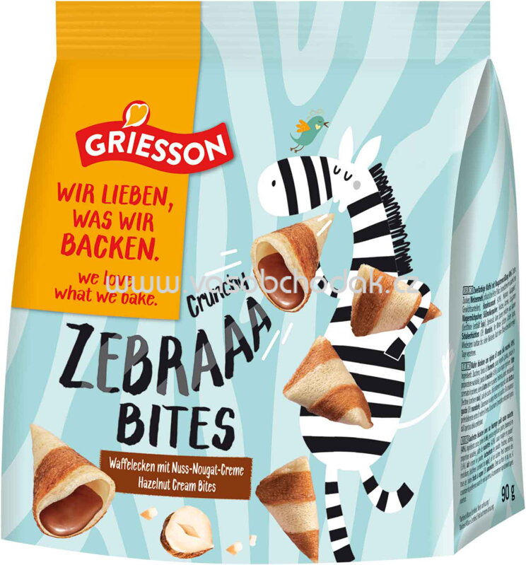 Griesson Zebraaa Bites, 90g Griesson Zebraaa Bites, 90g