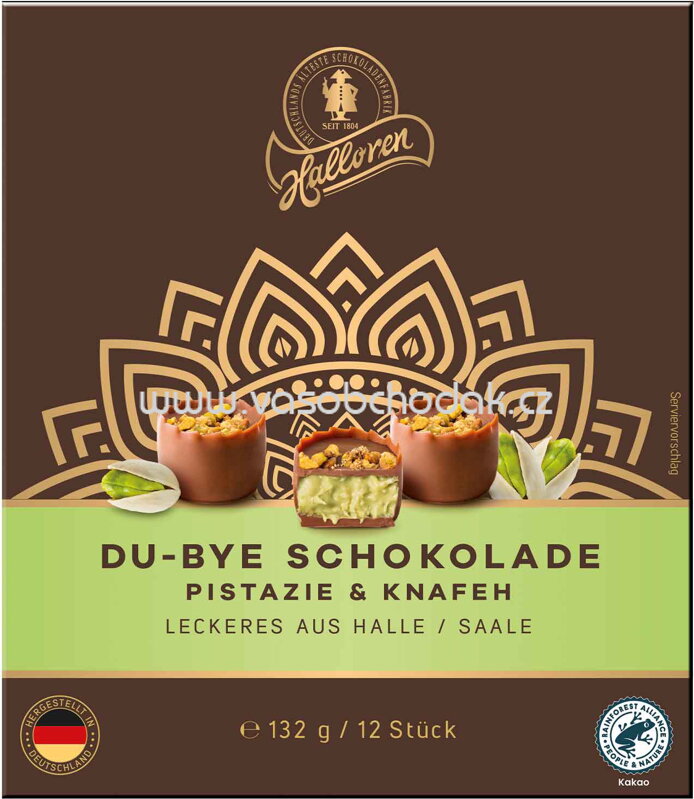 Halloren Dubai Chocolates, 12 St, 132g