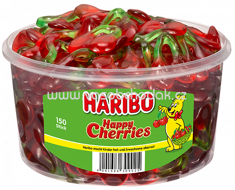Haribo Happy Cherries, 150 St, Dose, 1200g