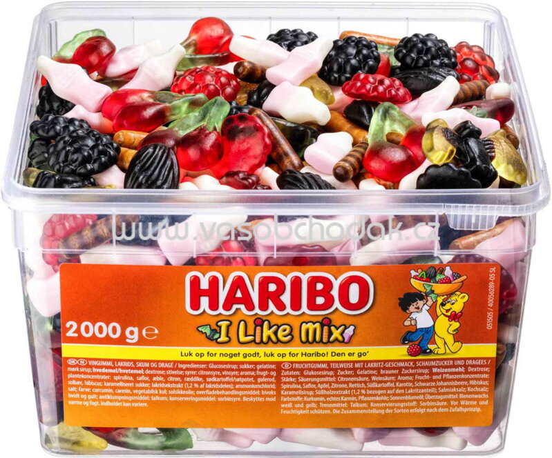 Haribo I Like Mix, Dose, 2 kg