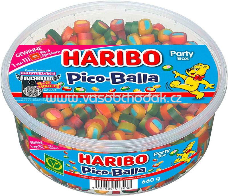 Haribo Pico-Balla vegetarisch, 660g Haribo Pico-Balla vegetarisch, 660g