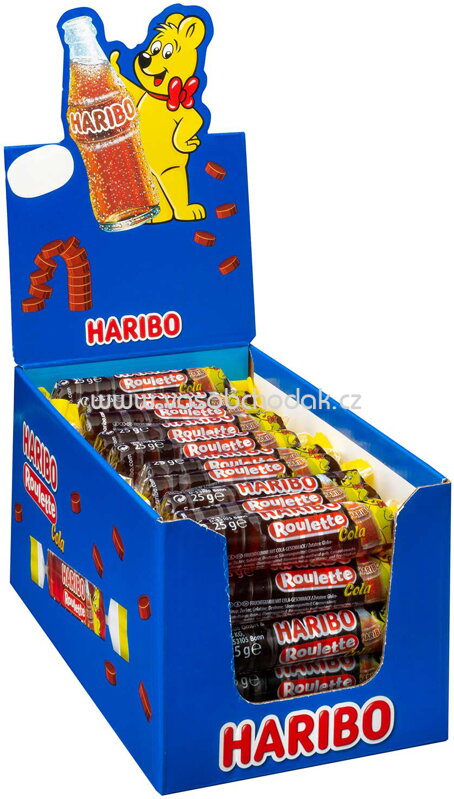 Haribo Roulette Cola, 50x25g