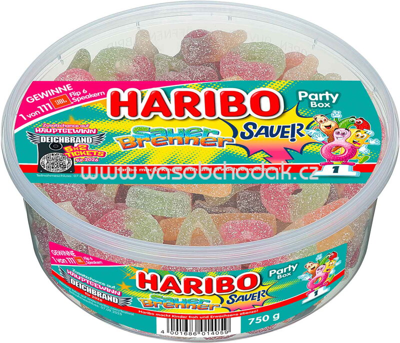 Haribo Sauer Brenner, 750g Haribo Sauer Brenner, 750g