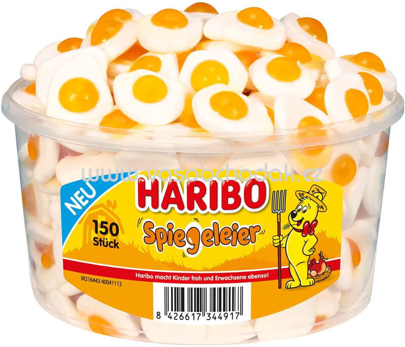 Haribo Spiegeleier, 150 St, Dose, 975g