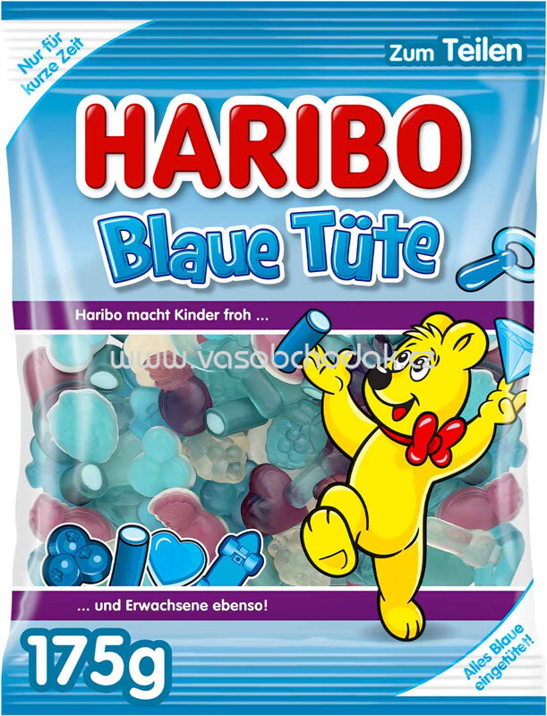 Haribo Blaue Tüte, 175g