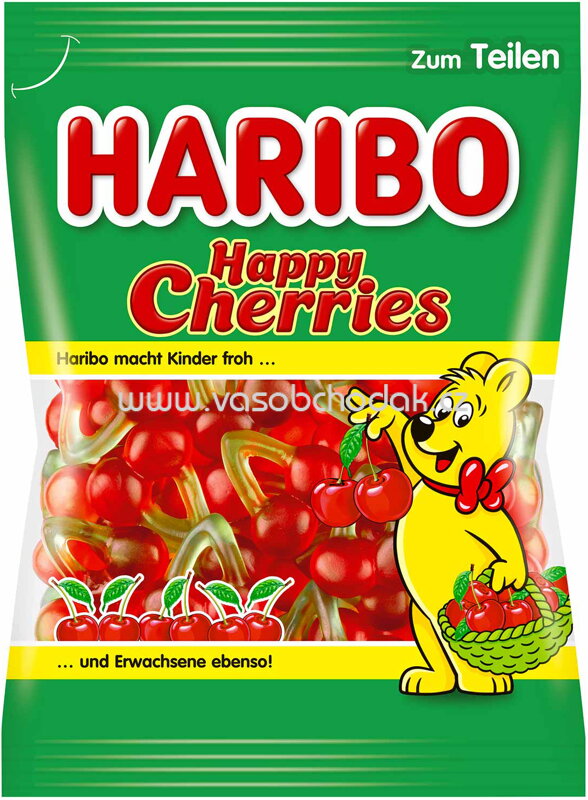 Haribo Happy Cherries, 175g