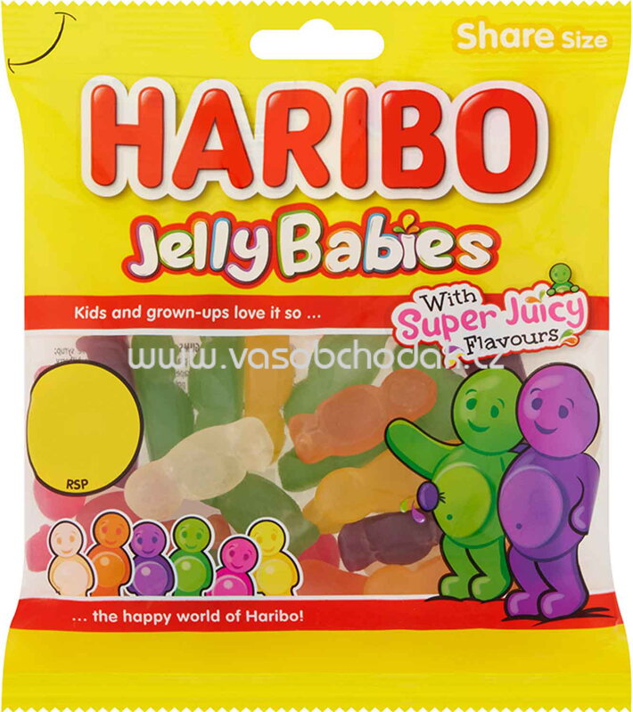 Haribo Jelly Babies, 140g
