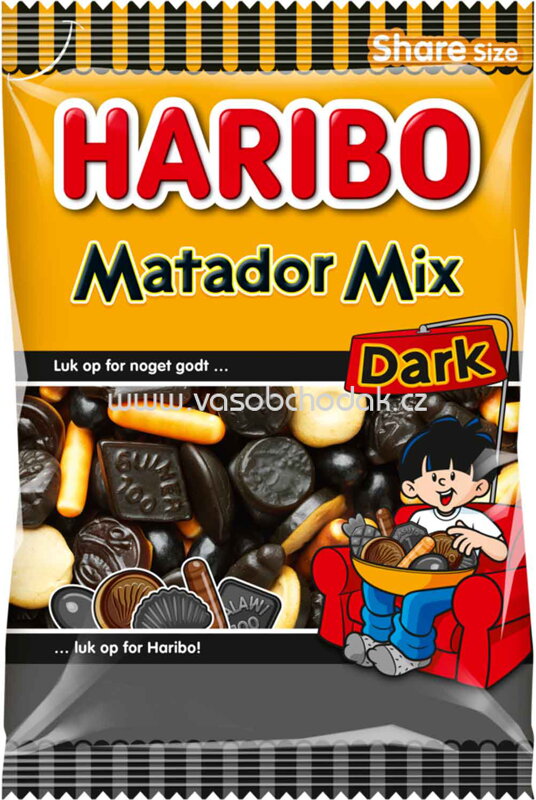 Haribo Matador Mix Dark, 350g
