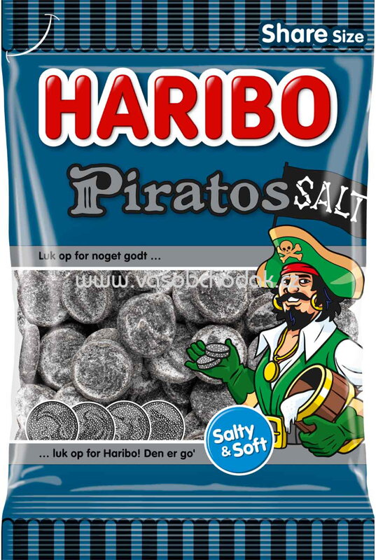 Haribo Piratos Salt, 340g