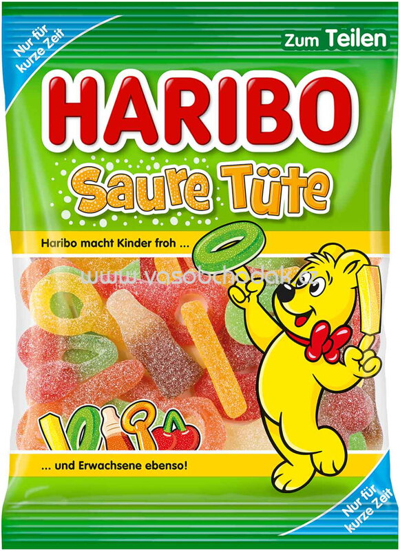 Haribo Saure Tüte, 175g