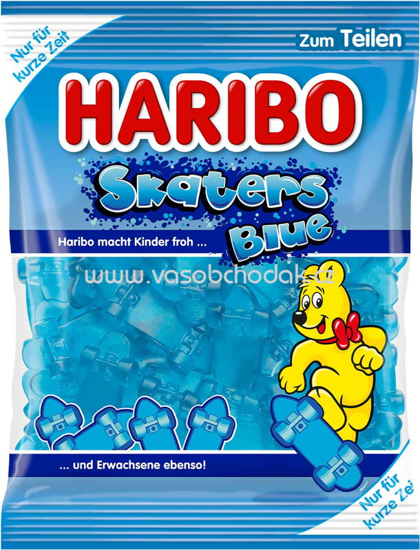 Haribo Skaters Blue, 175g Haribo Skaters Blue, 175g