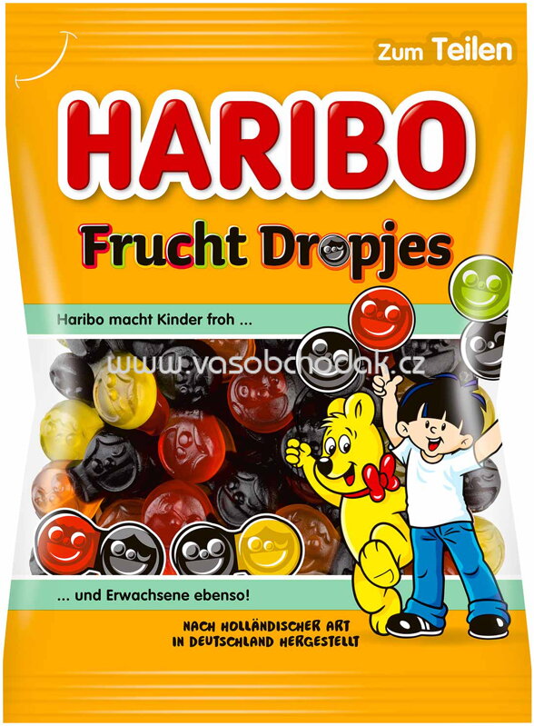 Haribo Frucht Dropjes, 160g