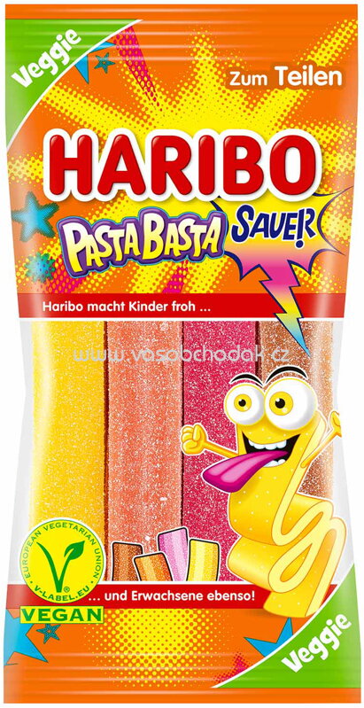 Haribo Pasta Basta sauer, 160g Haribo Pasta Basta sauer, 160g