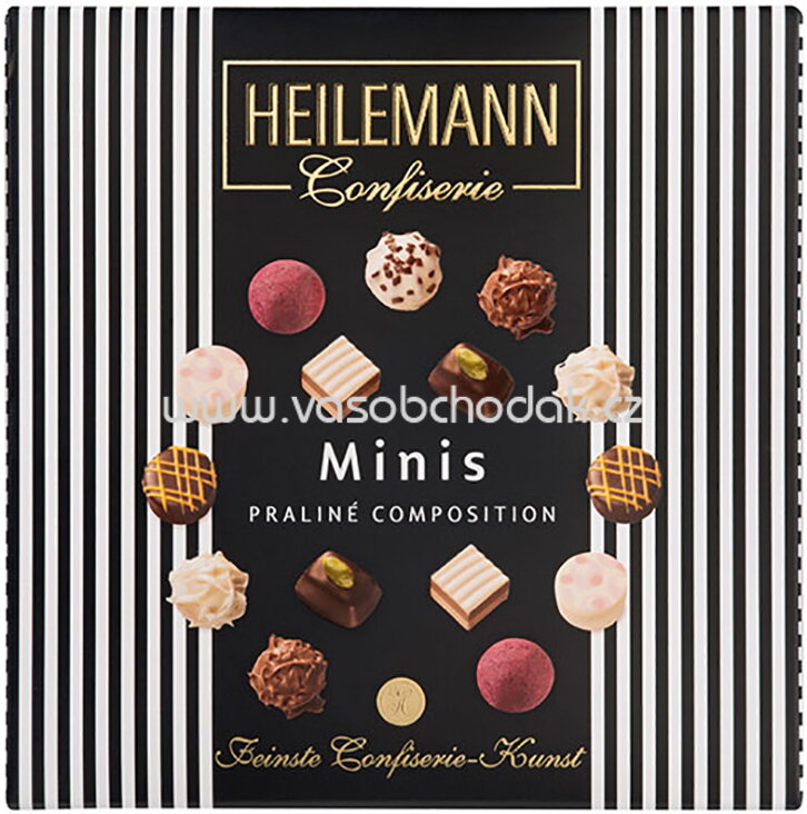 Heilemann Mini Pralinen schwarz, 91g Heilemann Mini Pralinen schwarz, 91g