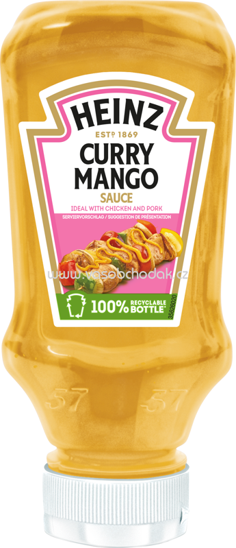 Heinz Curry Mango Sauce, 220 ml Heinz Curry Mango Sauce, 220 ml