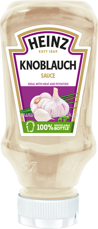 Heinz Knoblauch Sauce, 220 ml Heinz Knoblauch Sauce, 220 ml