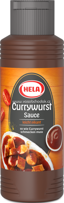Hela Currywurst Sauce, leicht pikant, 300 ml