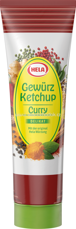 Hela Gewürz Ketchup Curry Delikat, Tube, 150 ml