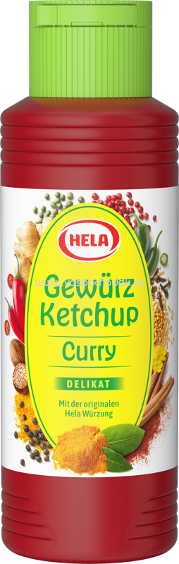 Hela Gewürz Ketchup Curry Delikat, 300 ml