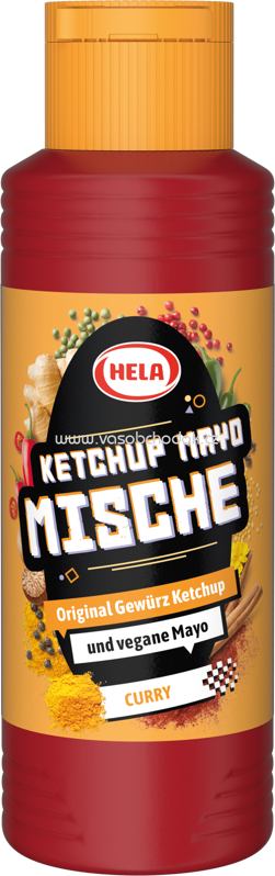 Hela Ketchup Mayo Mische Curry, 300 ml
