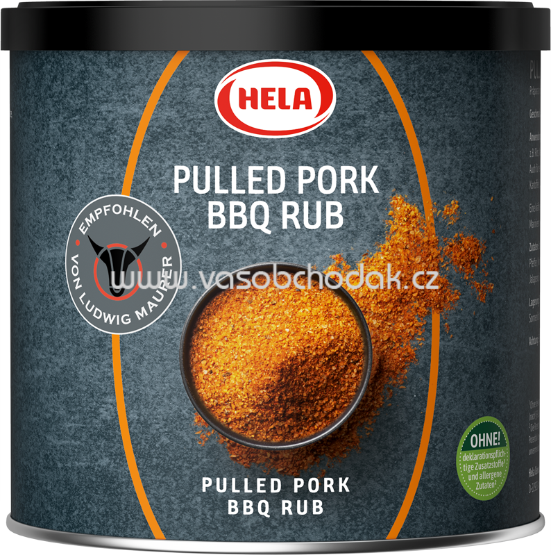 Hela Pulled Pork BBQ Rub, 400g