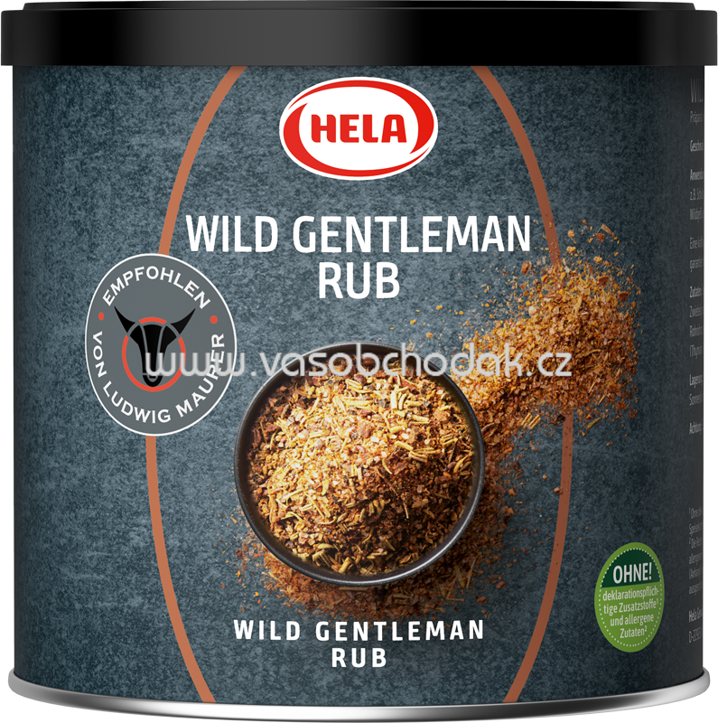 Hela Wild Gentleman Rub, 440g