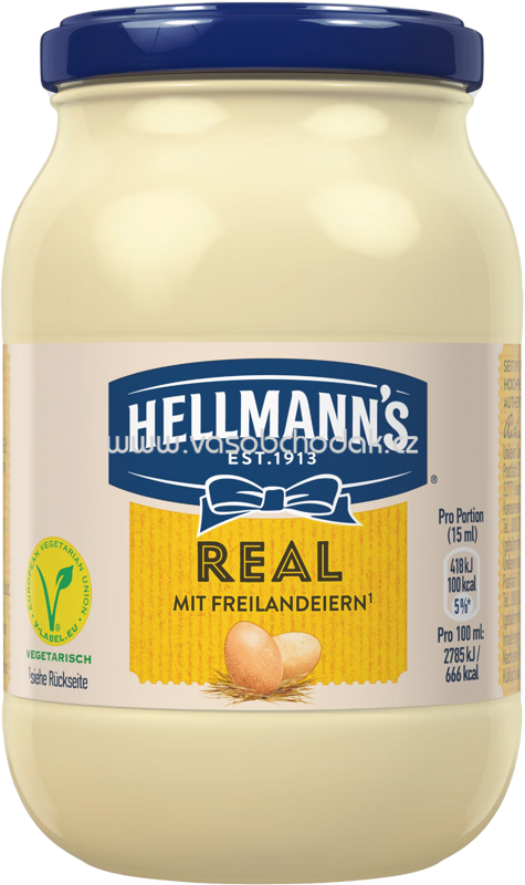 Hellmann's Mayonnaise im Glas, 430 ml