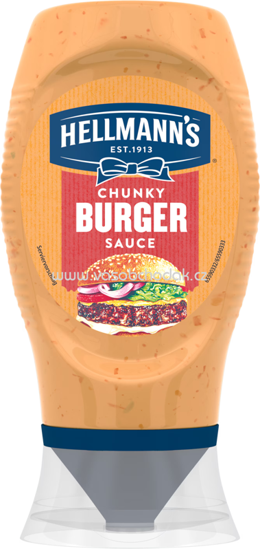Hellmann's Chunky Burger Sauce, 250 ml
