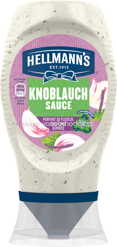 Hellmann's Garlic & Herb Sauce, 250 ml