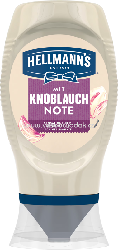 Hellmann's Mit Knoblauch Note Sauce, 250 ml