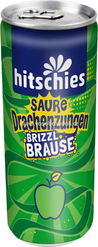 Hitschies Saure Drachenzungen brizzl Brause Apfel, 250 ml Hitschies Saure Drachenzungen brizzl Brause Apfel, 250 ml
