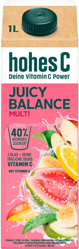 Hohes C Juicy Balance Multi, 1l