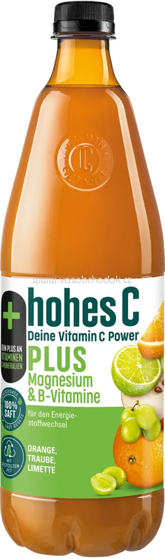 Hohes C Plus Magnesium & B-Vitamine, 1l Hohes C Plus Magnesium & B-Vitamine, 1l